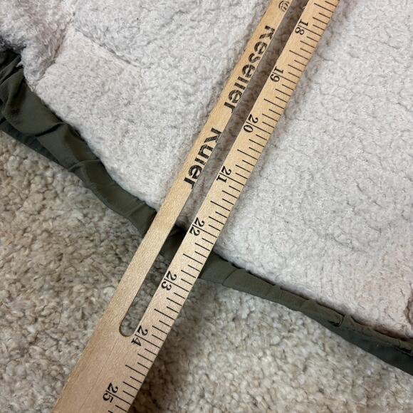 Vuori Cozy Sherpa Popover Fleece 1/4 Snap Pullover Jacket Women's Small - Picture 7 of 11